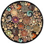 Conceptum Alfombra Hmnt971 Multicolor de 110 cm